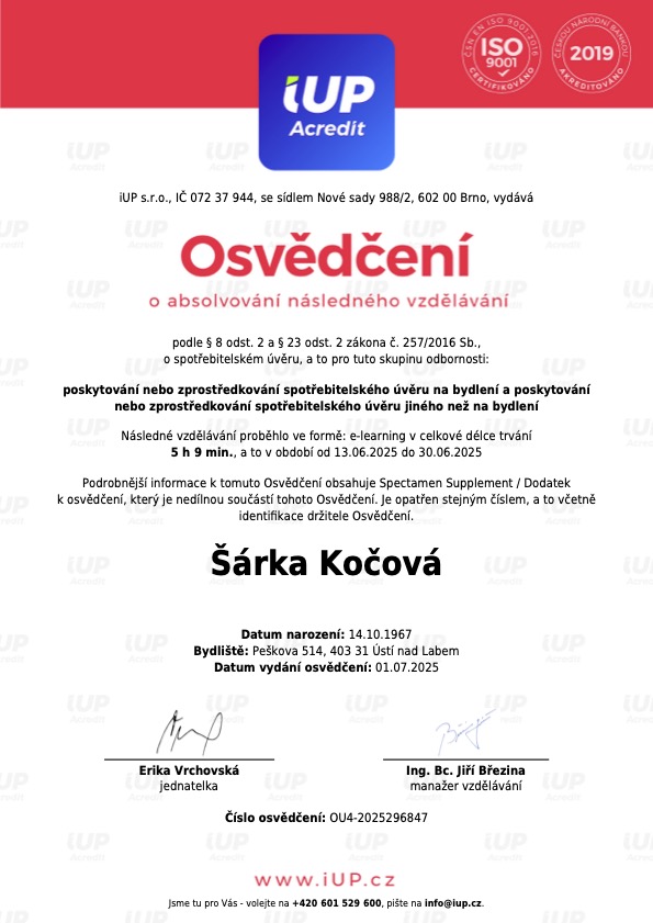 osvedceni_uvery_